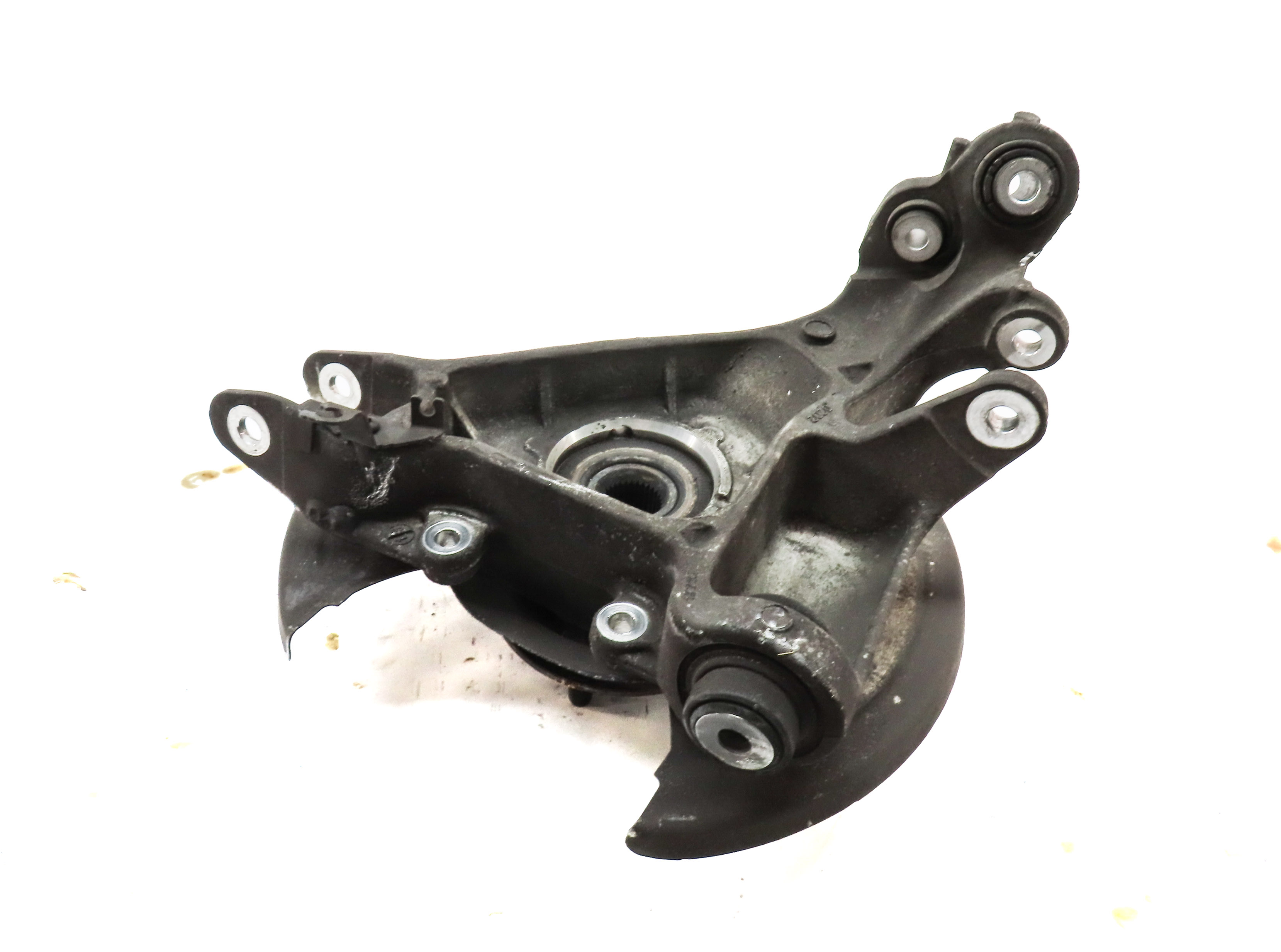 2013-2016 RANGE ROVER (L405) LEFT DRIVER REAR SPINDLE KNUCKLE WHEEL HUB — exact item pictured
